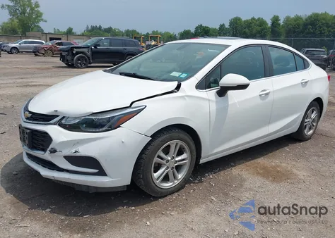 2016 Chevrolet Cruze Lt Auto из США, поврежденный, VIN 1G1BE5SM9G7306907